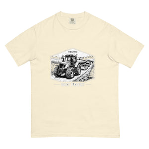 The Tractor Mugs Store Ivory / S Massey Ferguson 6480 TRAFFIC WHAT TRAFFIC? Moose | Unisex Premium T-shirt Quality Farmers Merch