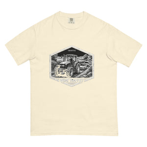 The Tractor Mugs Store Ivory / S New Holland TM 135 TRAFFIC WHAT TRAFFIC? Moose | Unisex Premium T-shirt Quality Farmers Merch