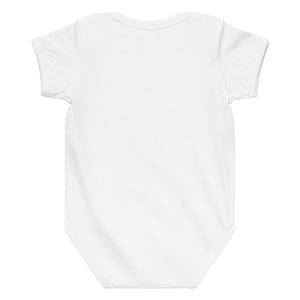 The Tractor Mugs Store JCB 3 Backhoe | Baby jersey bodysuit Quality Farmers Merch