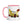 The Tractor Mugs Store JCB 3C II Backhoe | Mug with Color Inside Quality Farmers Merch
