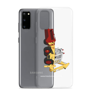 The Tractor Mugs Store JCB 3D (1975) | Clear Case for Samsung® Quality Farmers Merch