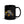 The Tractor Mugs Store JCB Fastrac 4220 Icon | Black Glossy Mug Quality Farmers Merch
