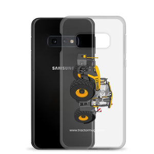 The Tractor Mugs Store JCB Fastrac 4220 Icon | Clear Case for Samsung® Quality Farmers Merch