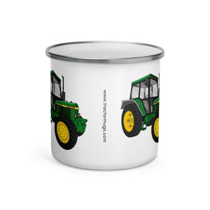 The Tractor Mugs Store John Deere 2130 | Enamel Mug Quality Farmers Merch