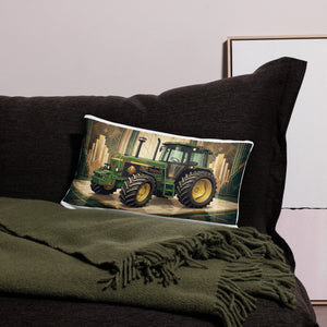The Tractor Mugs Store John Deere 3350 | Art Deco Pillow Case Quality Farmers Merch