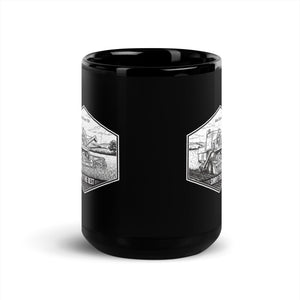 The Tractor Mugs Store John Deere 530 John Deere 530 SIMPLY THE BEST | Black Mug Quality Farmers Merch