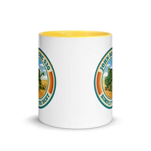 The Tractor Mugs Store John Deere 530 John Deere 530 SIMPLY THE BEST | Mug with Colour Inside Quality Farmers Merch
