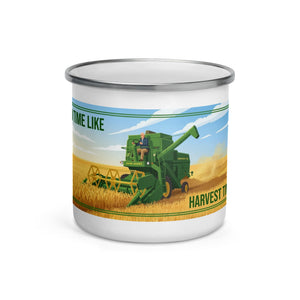 The Tractor Mugs Store John Deere 530 NO TIME LIKE HARVEST TIME! | Enamel Mug Quality Farmers Merch