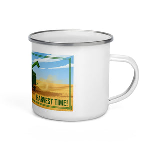 The Tractor Mugs Store John Deere 530 NO TIME LIKE HARVEST TIME! | Enamel Mug Quality Farmers Merch