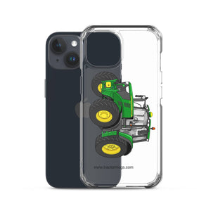 The Tractor Mugs Store John Deere 6155 M | Clear Case for iPhone® Quality Farmers Merch