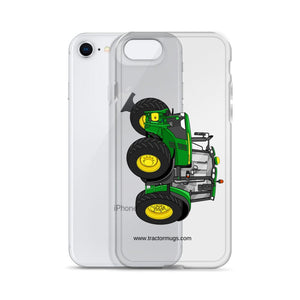 The Tractor Mugs Store John Deere 6155 M | Clear Case for iPhone® Quality Farmers Merch