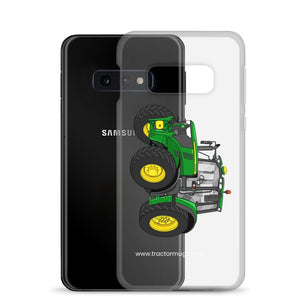The Tractor Mugs Store John Deere 6155 M | Clear Case for Samsung® Quality Farmers Merch