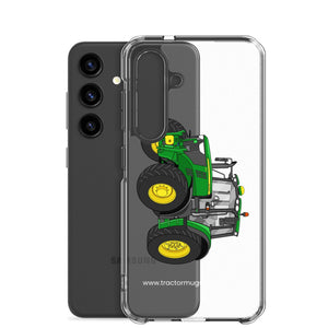 The Tractor Mugs Store John Deere 6155 M | Clear Case for Samsung® Quality Farmers Merch
