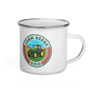 The Tractor Mugs Store John Deere 6910 | Enamel Mug Quality Farmers Merch
