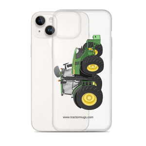 The Tractor Mugs Store John Deere 6R | Clear Case for iPhone® Quality Farmers Merch