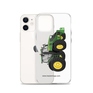 The Tractor Mugs Store John Deere 6R | Clear Case for iPhone® Quality Farmers Merch