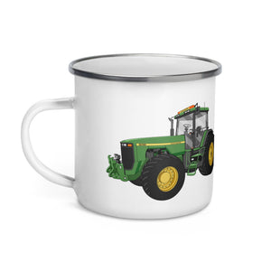 The Tractor Mugs Store John Deere 8200 | Enamel Mug Quality Farmers Merch