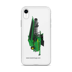 The Tractor Mugs Store John Deere X9 1100 Combine | Clear Case for iPhone® Quality Farmers Merch