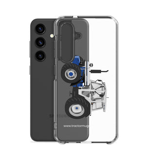 The Tractor Mugs Store Jubilee Edition Silver Tractor | Clear Case for Samsung® Quality Farmers Merch