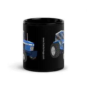 The Tractor Mugs Store Leyland 2100 | Black Glossy Mug Quality Farmers Merch