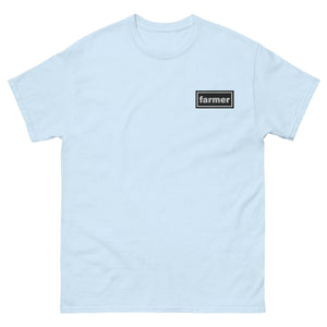 The Tractor Mugs Store Light Blue / S Oasis Style Farmer Unisex | Classic Tee Embroidered Quality Farmers Merch