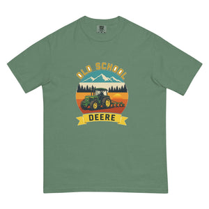 The Tractor Mugs Store Light Green / S John Deere 3350 OLD SCHOOL DEERE Outdoor | Unisex Premium T-shirt Quality Farmers Merch