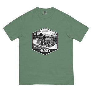 The Tractor Mugs Store Light Green / S Massey Ferguson 135 OLD SCHOOL MASSEY Moose | Unisex Premium T-shirt Quality Farmers Merch