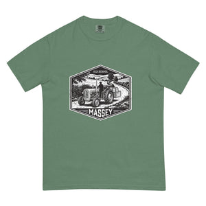 The Tractor Mugs Store Light Green / S Massey Ferguson 35X OLD SCHOOL MASSEY Moose | Unisex Premium T-shirt Quality Farmers Merch