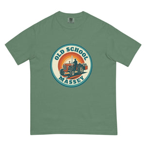 The Tractor Mugs Store Light Green / S Massey Ferguson 35X OLD SCHOOL MASSEY Retro | Unisex Premium T-shirt Quality Farmers Merch