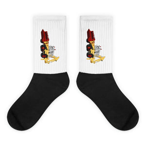 The Tractor Mugs Store M JCB 3D (1975) | Socks Quality Farmers Merch