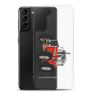 The Tractor Mugs Store Massey 595 | Clear Case for Samsung® Quality Farmers Merch