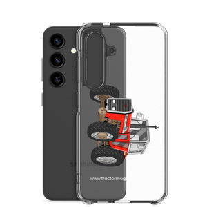 The Tractor Mugs Store Massey 595 | Clear Case for Samsung® Quality Farmers Merch