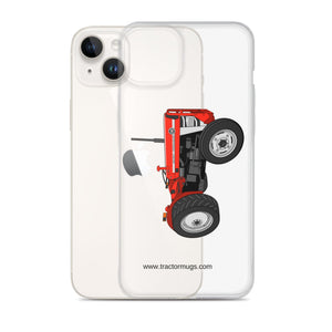 The Tractor Mugs Store Massey Ferguson 135 with cab  |  Clear Case for iPhone® Quality Farmers Merch