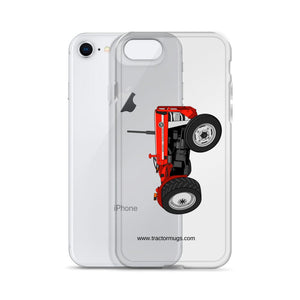 The Tractor Mugs Store Massey Ferguson 135 with cab  |  Clear Case for iPhone® Quality Farmers Merch