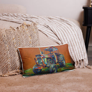The Tractor Mugs Store Massey Ferguson 168 | Splash Art Pillow Case Quality Farmers Merch
