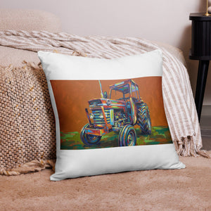 The Tractor Mugs Store Massey Ferguson 168 | Splash Art Pillow Case Quality Farmers Merch