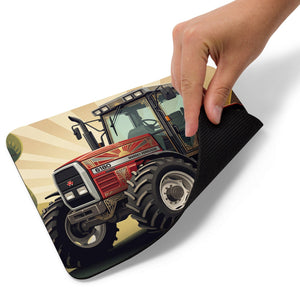 The Tractor Mugs Store Massey Ferguson 6180 | Art Deco Mouse pad Quality Farmers Merch