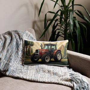 The Tractor Mugs Store Massey Ferguson 6180 | Art Deco Pillow Case Quality Farmers Merch