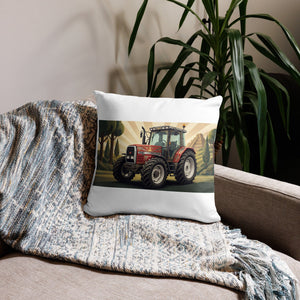 The Tractor Mugs Store Massey Ferguson 6180 | Art Deco Pillow Case Quality Farmers Merch