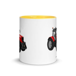 The Tractor Mugs Store Massey Ferguson 6480 | Mug with Color Inside Quality Farmers Merch