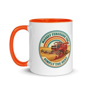 The Tractor Mugs Store Massey Ferguson 760 Massey Ferguson 760 SIMPLY THE BEST | Mug with Colour Inside Quality Farmers Merch