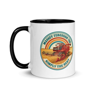 The Tractor Mugs Store Massey Ferguson 760 Massey Ferguson 760 SIMPLY THE BEST | Mug with Colour Inside Quality Farmers Merch