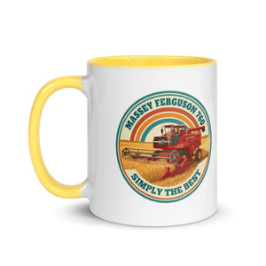 The Tractor Mugs Store Massey Ferguson 760 Massey Ferguson 760 SIMPLY THE BEST | Mug with Colour Inside Quality Farmers Merch