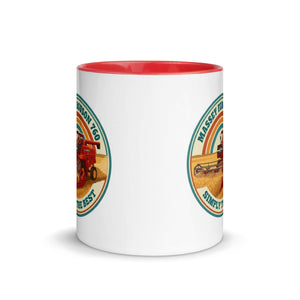 The Tractor Mugs Store Massey Ferguson 760 Massey Ferguson 760 SIMPLY THE BEST | Mug with Colour Inside Quality Farmers Merch