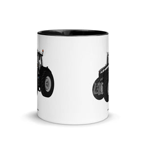 The Tractor Mugs Store Massey Ferguson 7726S Black Beauty | Mug with Color Inside Quality Farmers Merch