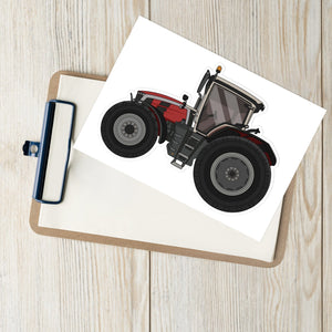The Tractor Mugs Store Massey Ferguson 8S 265 (2020) | Sticker sheet Quality Farmers Merch