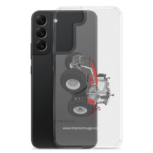 The Tractor Mugs Store Massey Ferguson 9X | Clear Case for Samsung® Quality Farmers Merch