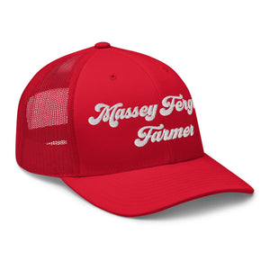 The Tractor Mugs Store Massey Ferguson | Retro 70's Trucker Cap Quality Farmers Merch