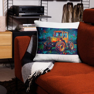 The Tractor Mugs Store MB TRAC 1100 | Splash Art Pillow Case Quality Farmers Merch