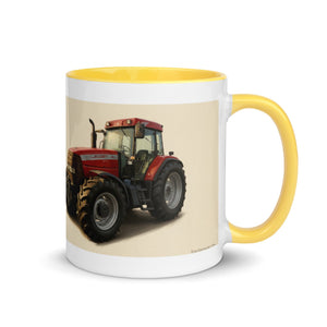The Tractor Mugs Store McCormick MTX 150 Signature Edition Oil Painting | Mug with Color Inside Quality Farmers Merch